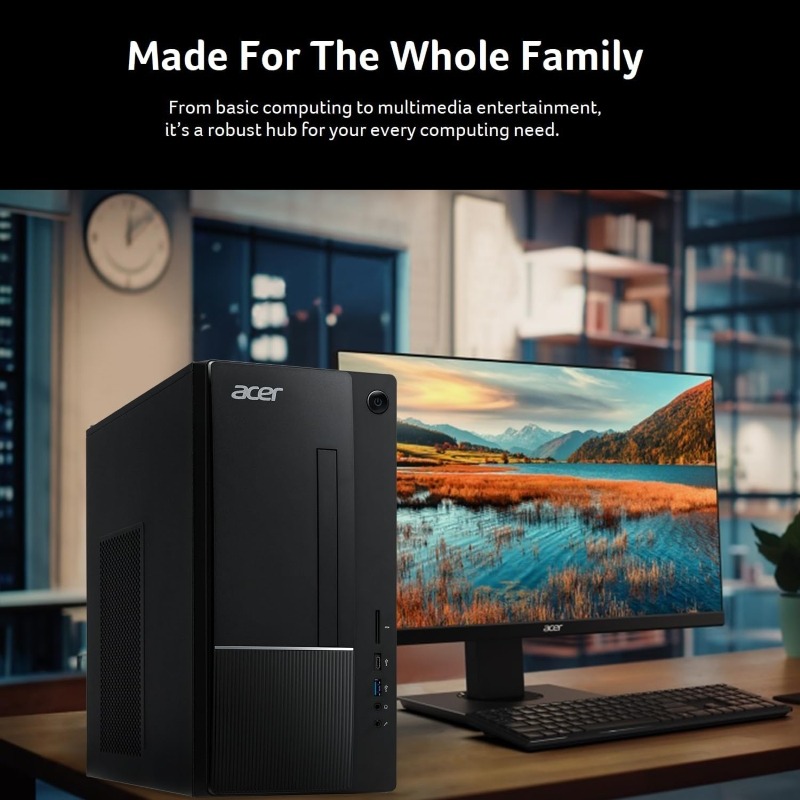 Acer Aspire TC Desktop - Intel Core i5-14400 - 16GB RAM - 512GB SSD - Image 3