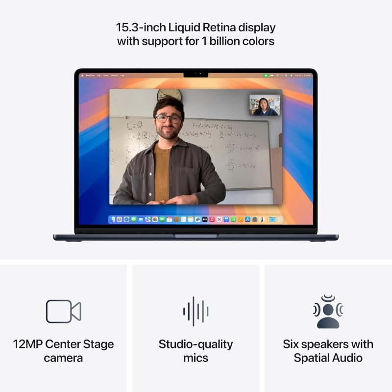 Apple 15″ MacBook (2025) — M-Series Chip, 8-Core CPU & GPU, 16GB RAM, 256GB SSD - Image 8