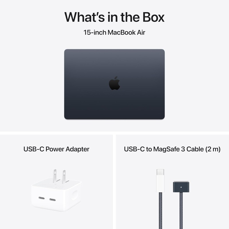 Apple 15″ MacBook (2025) — M-Series Chip, 8-Core CPU & GPU, 16GB RAM, 256GB SSD - Image 5