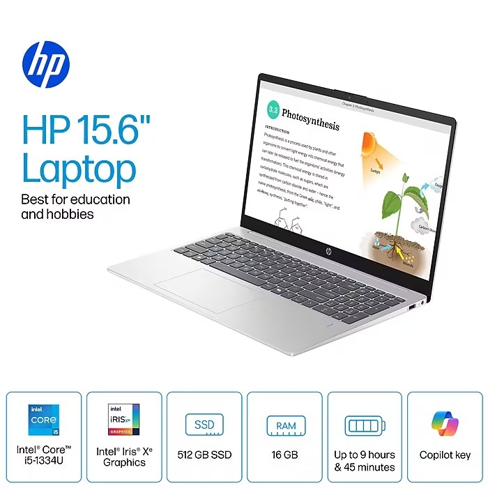 HP Laptop 15.6" Touchscreen - Intel Core i5 - 16GB RAM - 512GB SSD - Image 6