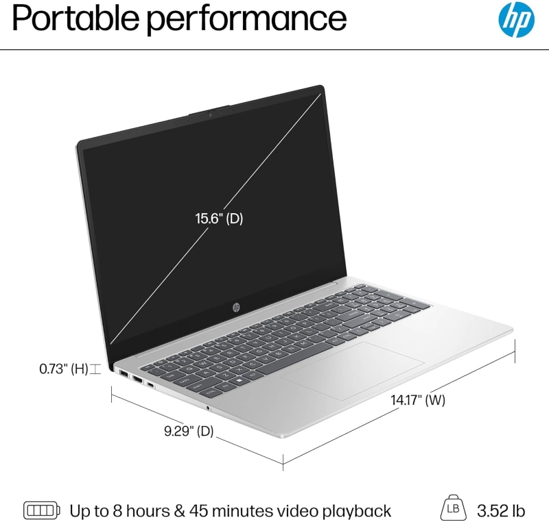 HP Laptop 15.6" Touchscreen - Intel Core i5 - 16GB RAM - 512GB SSD - Image 3