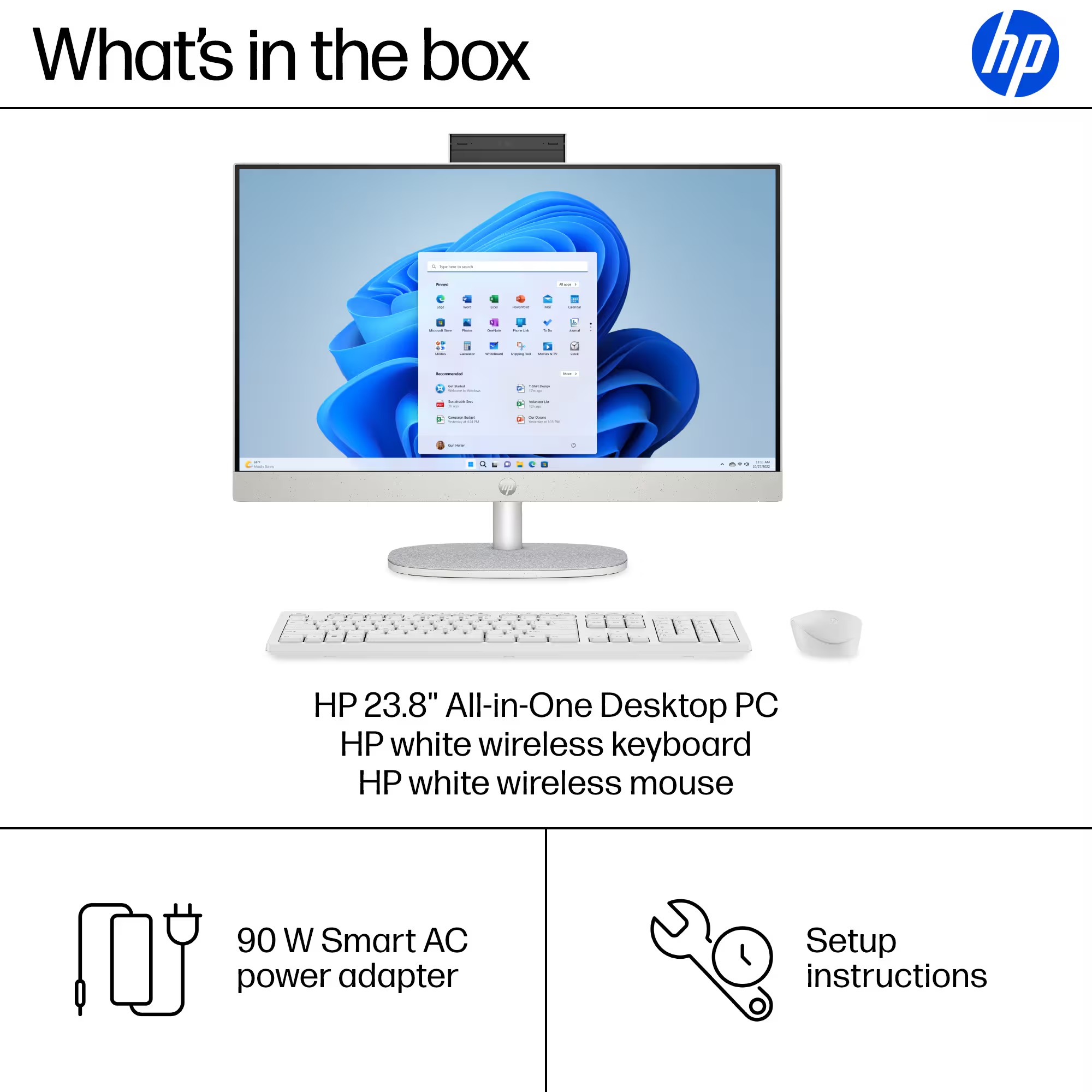 HP 23.8" Touch All-in-One - Intel Core i5-1334U - 8GB RAM - 512GB SSD - Image 5
