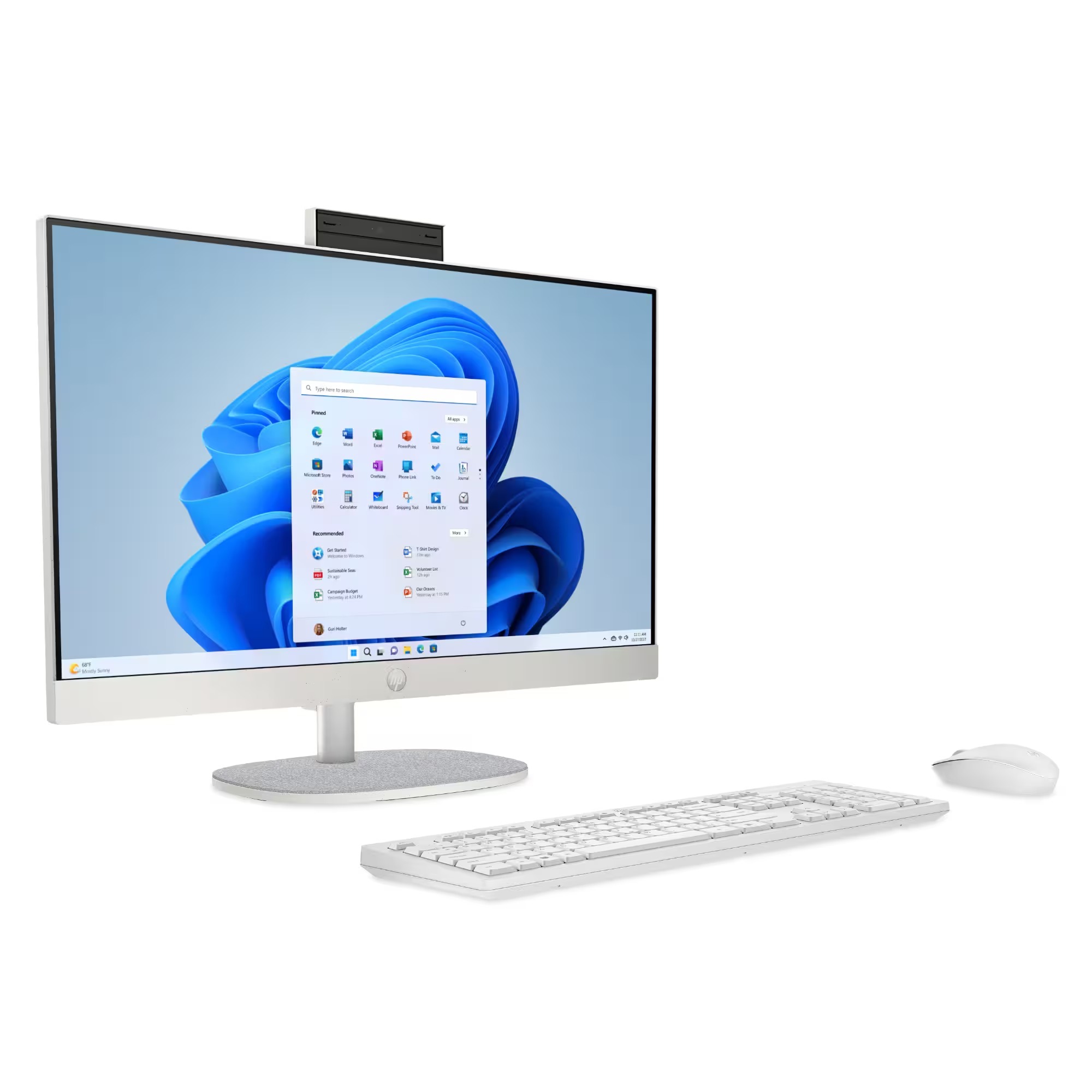 HP 23.8" Touch All-in-One - Intel Core i5-1334U - 8GB RAM - 512GB SSD - Image 6