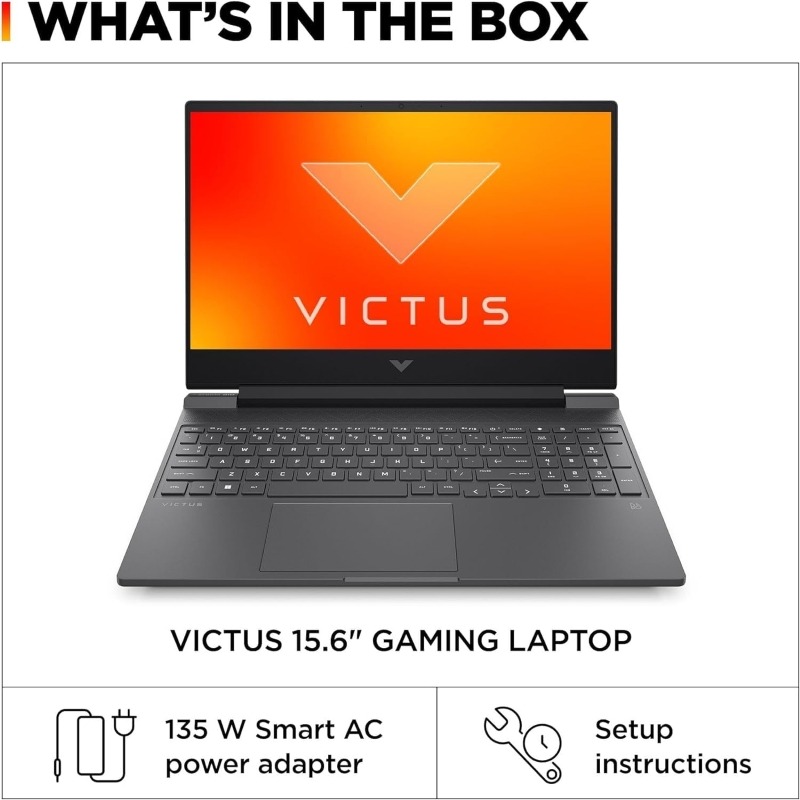 HP 15.6" Gaming Laptop — Intel Core i5, NVIDIA GeForce GTX 3050, 16GB RAM, 512GB SSD - Image 5