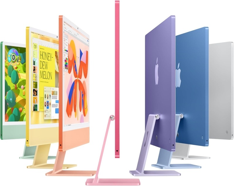 Apple 24″ iMac (2024) All-in-One Desktop — M4 Chip, 8-Core CPU & GPU, 16GB Unified Memory, 256GB SSD - Image 6