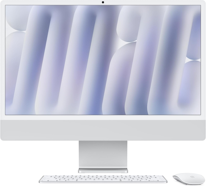 Apple 24″ iMac (2024) All-in-One Desktop — M4 Chip, 8-Core CPU & GPU, 16GB Unified Memory, 256GB SSD - Image 10