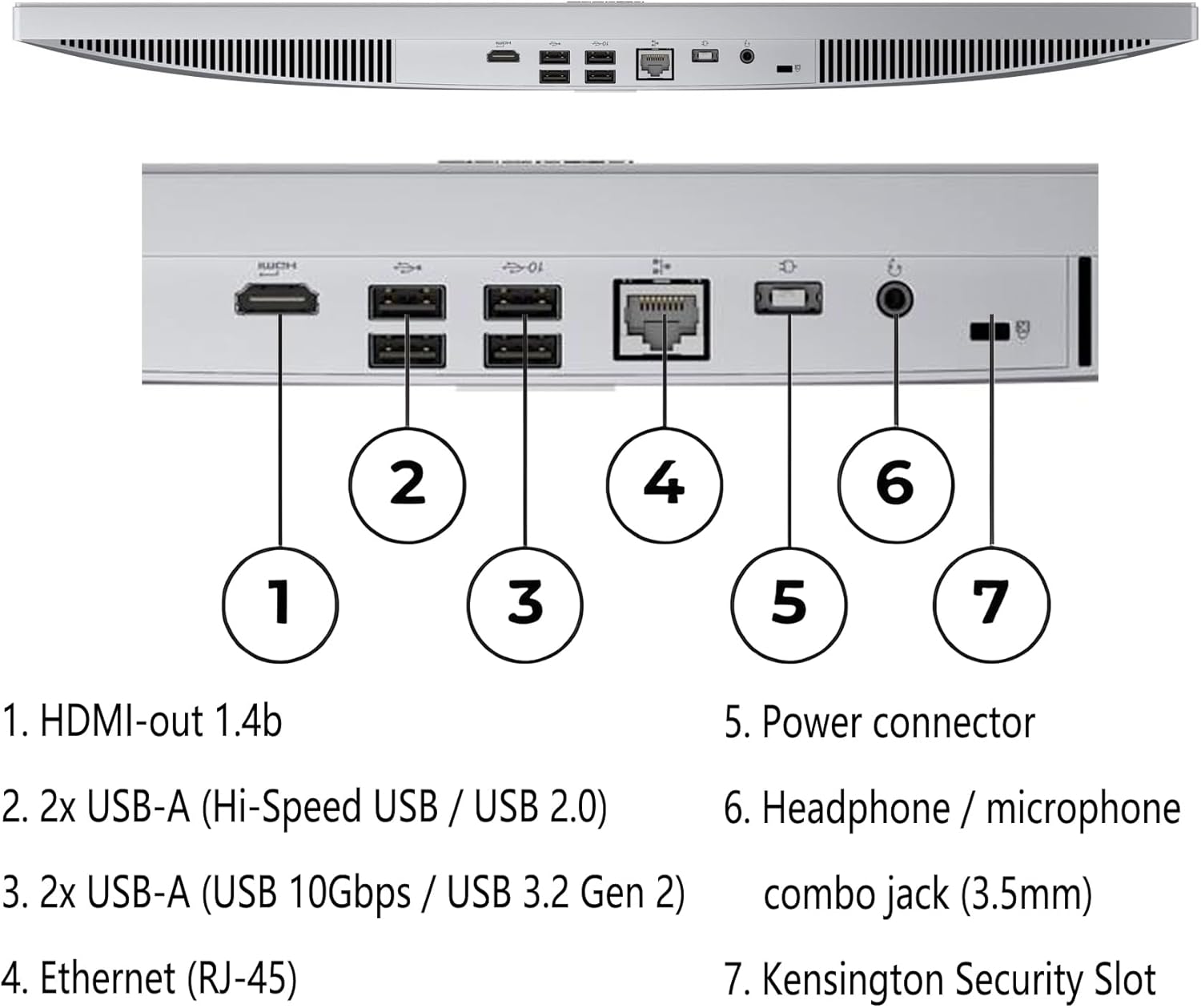 Lenovo 24 23.8" All-in-One Desktop Computer Intel Core i3, 8GB RAM, 512GB SSD - Image 5