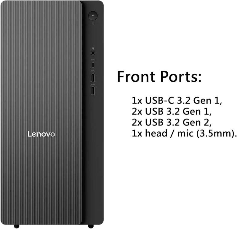 Lenovo IdeaCentre Tower - Intel Core i5 - 16GB RAM - 512GB SSD - Image 3