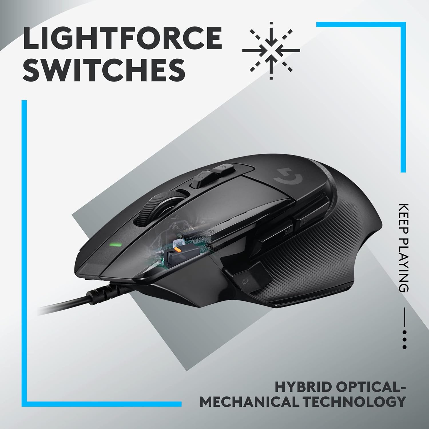 Logitech G502 X Wired Gaming Mouse - Image 2