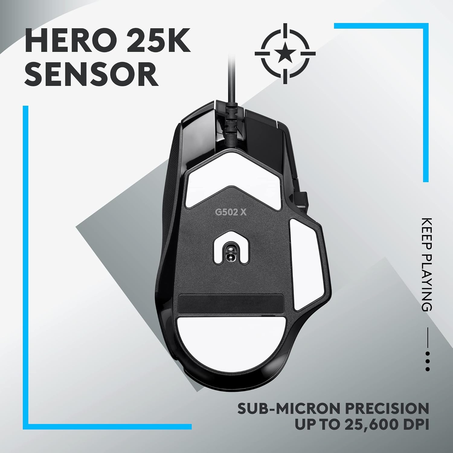 Logitech G502 X Wired Gaming Mouse - Image 4