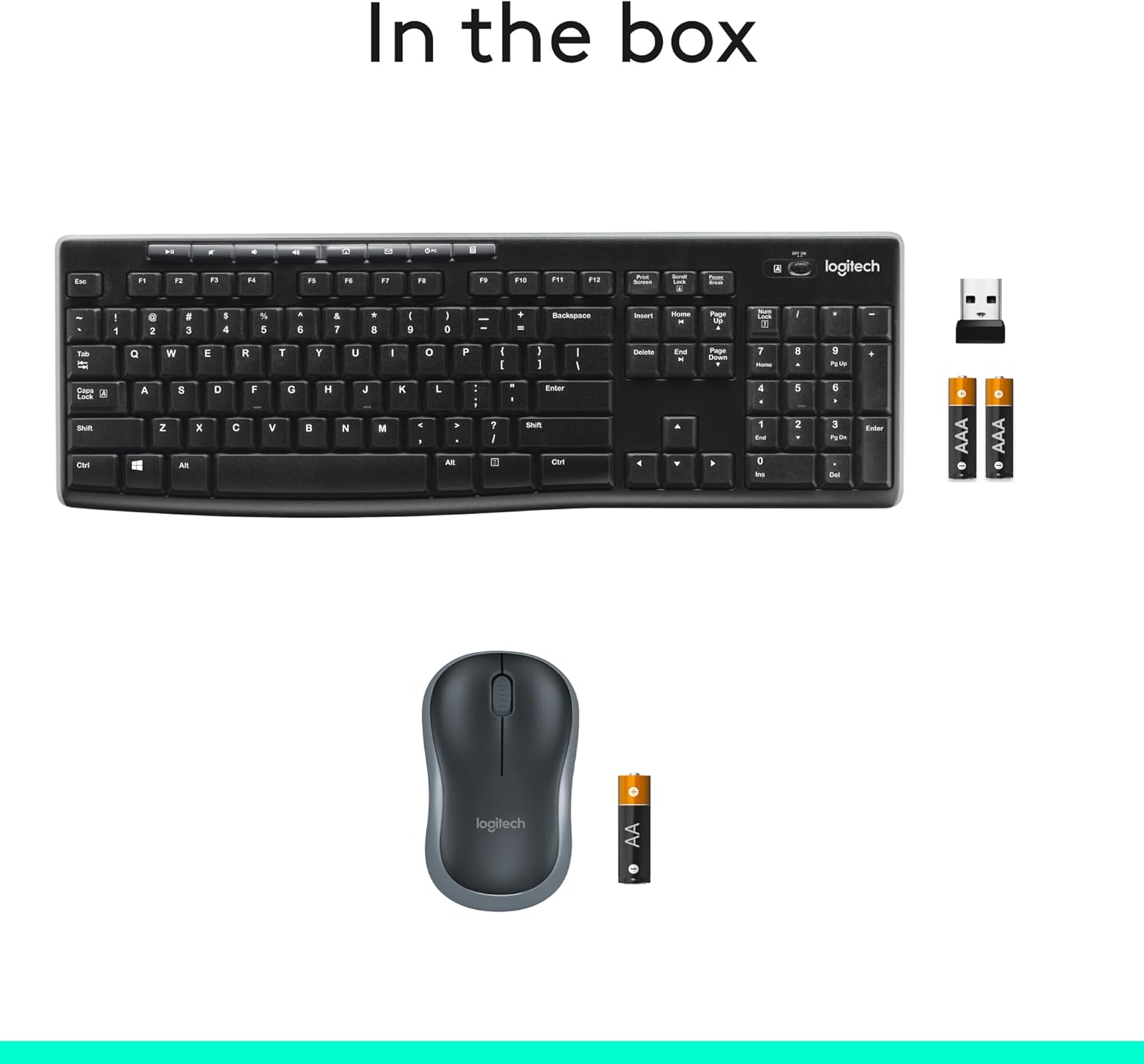 Logitech MK270 Wireless Keyboard and Mouse Combo - Image 9