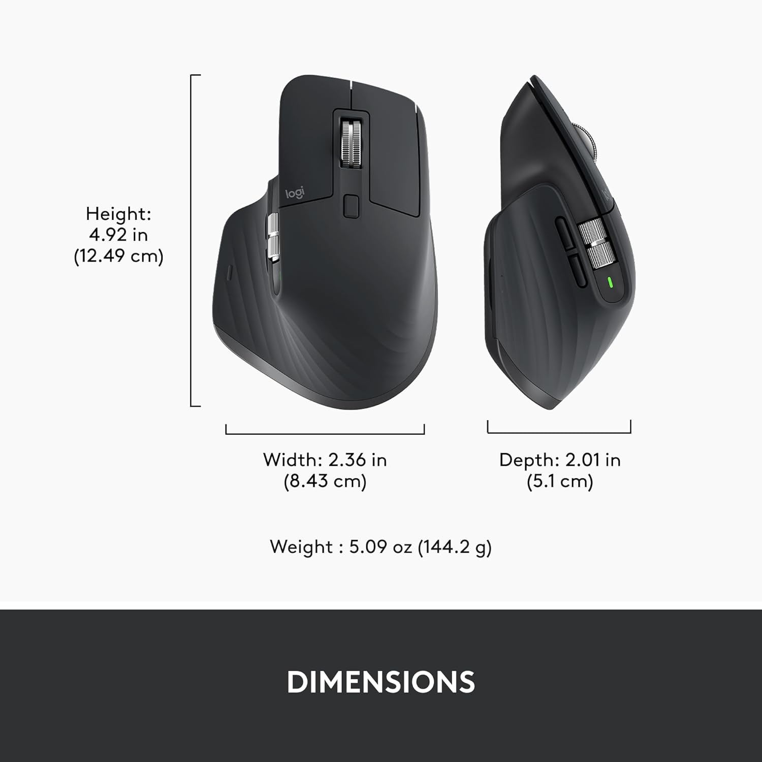 Logitech MX Master 3S Wireless Performance Mouse - Image 5
