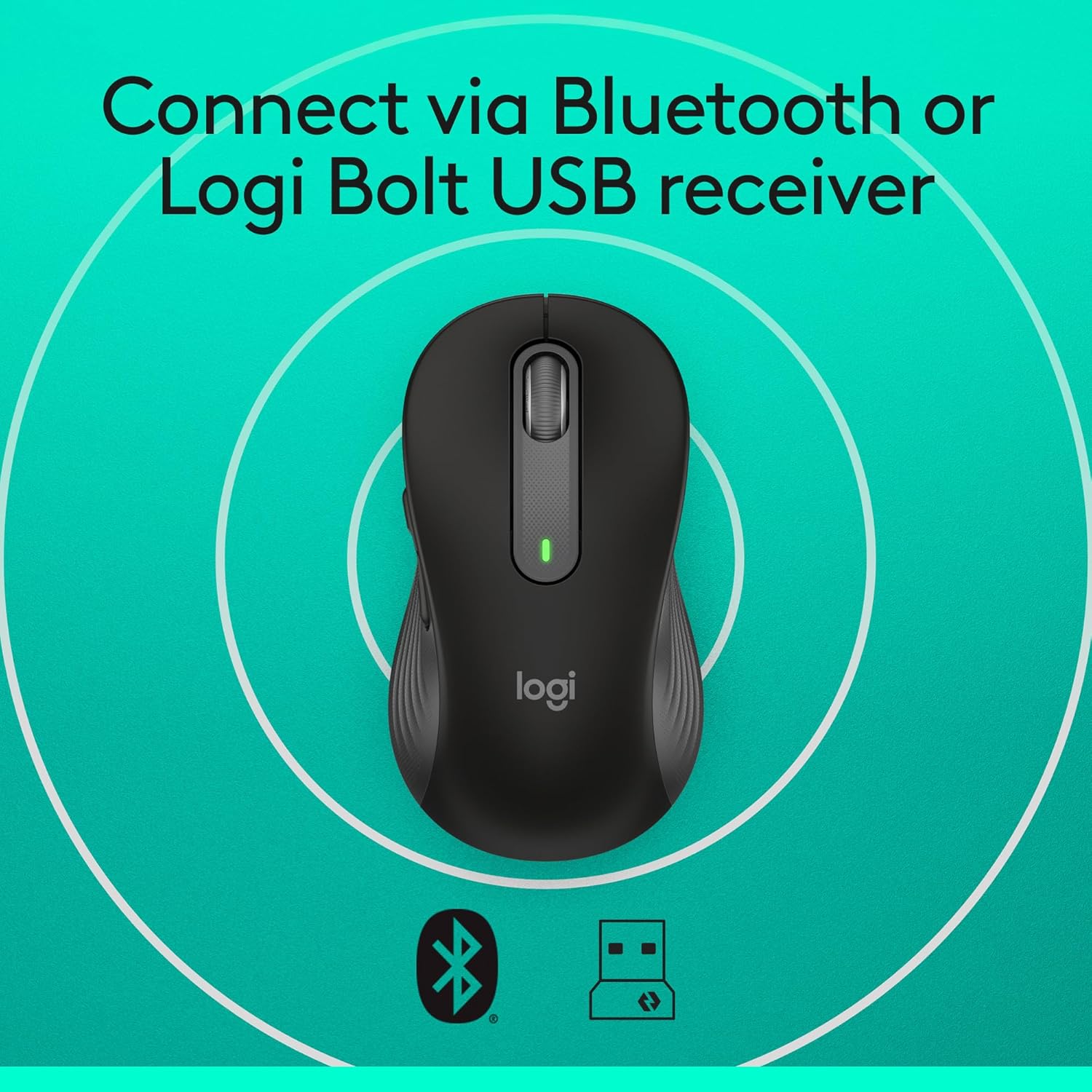 Logitech Signature M650 L Wireless Mouse - Image 3