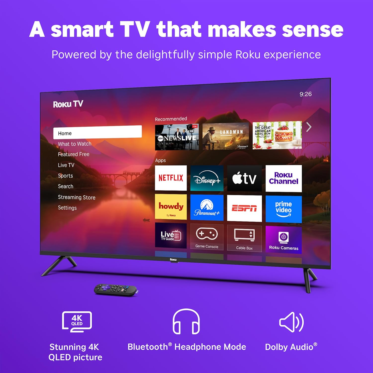 Roku 50" Select Series 4K HDR Smart TV - Image 3