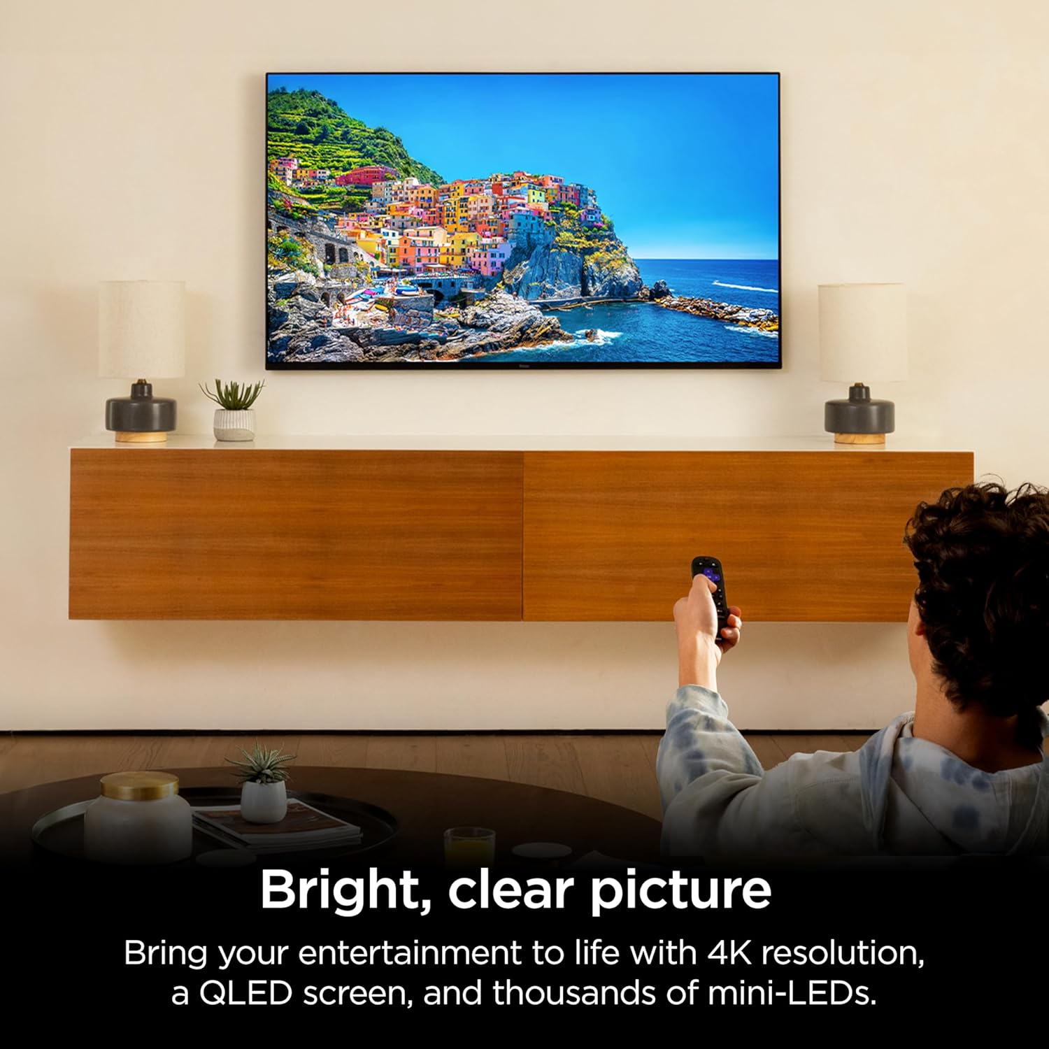 Roku 75" Pro Series 4K QLED 120Hz TV - Image 3