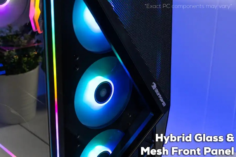 iBUYPOWER Slate Gaming Desktop PC — Intel Core i7-14700F, NVIDIA GeForce RTX 5060, 32GB DDR5, 1TB NVMe SSD - Image 3